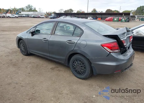 2013 Honda Civic Lx from USA, damaged, VIN 19XFB2F54DE004147